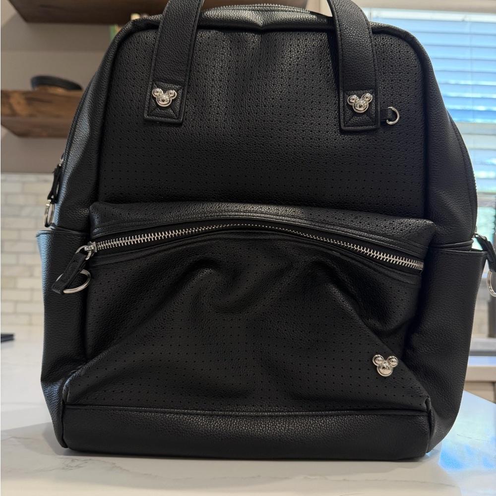 Black Mickey Accent Men’s Backpack